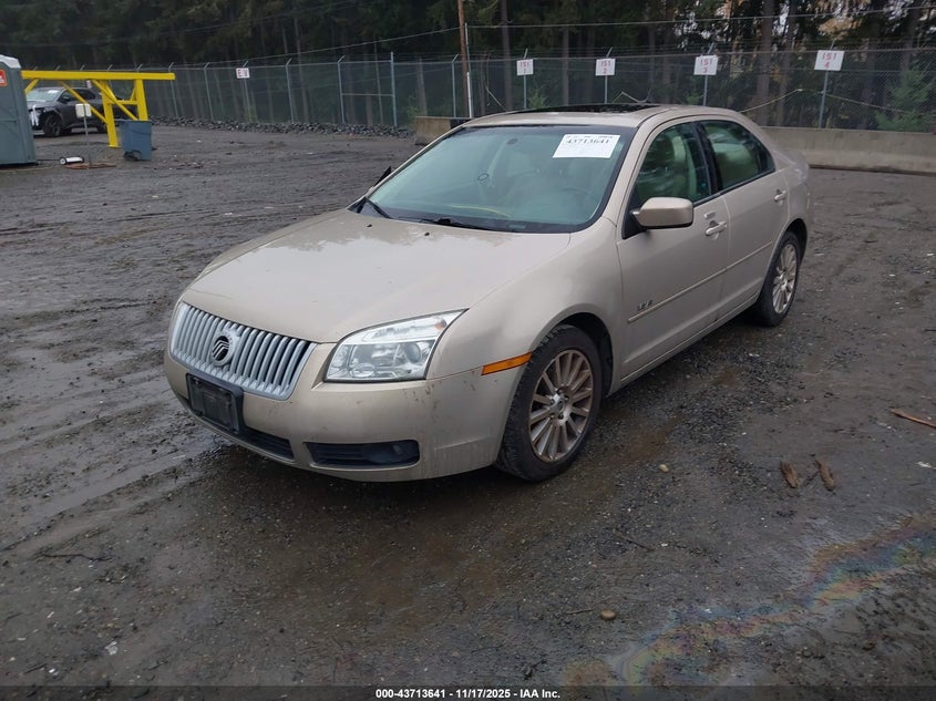 3MEHM08118R662829 2008 MERCURY MILAN photo no. 2