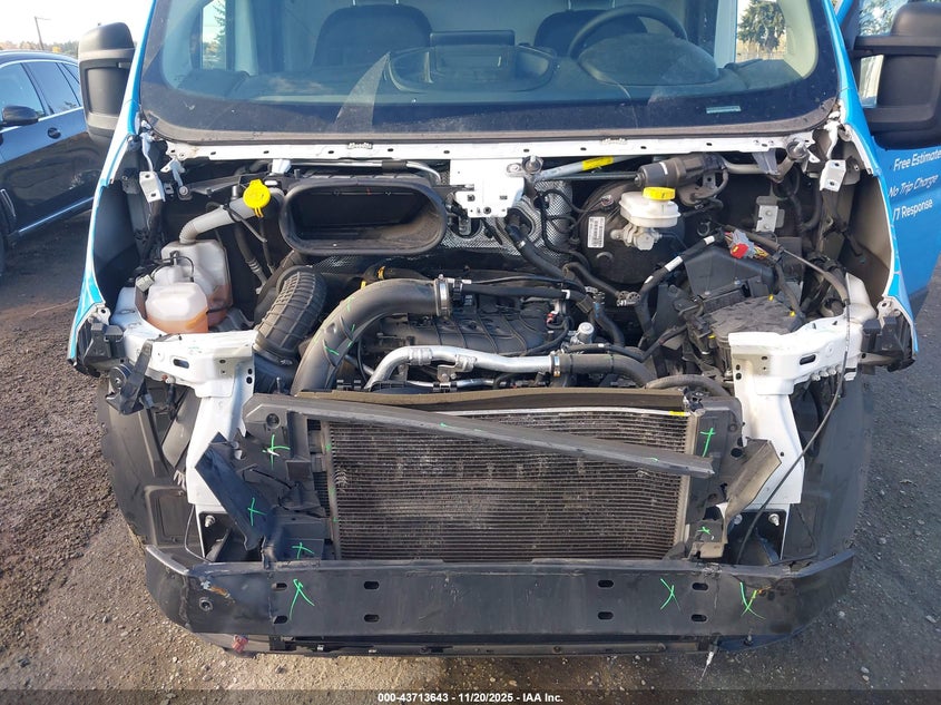 2023 Ram Promaster 2500 High Roof 159 Wb VIN: 3C6LRVDG2PE528736 Lot: 43713643