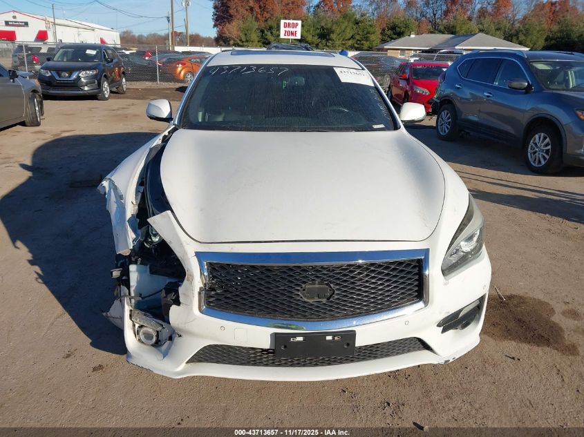 2015 Infiniti Q70 3.7X VIN: JN1BY1AR7FM560347 Lot: 43713657