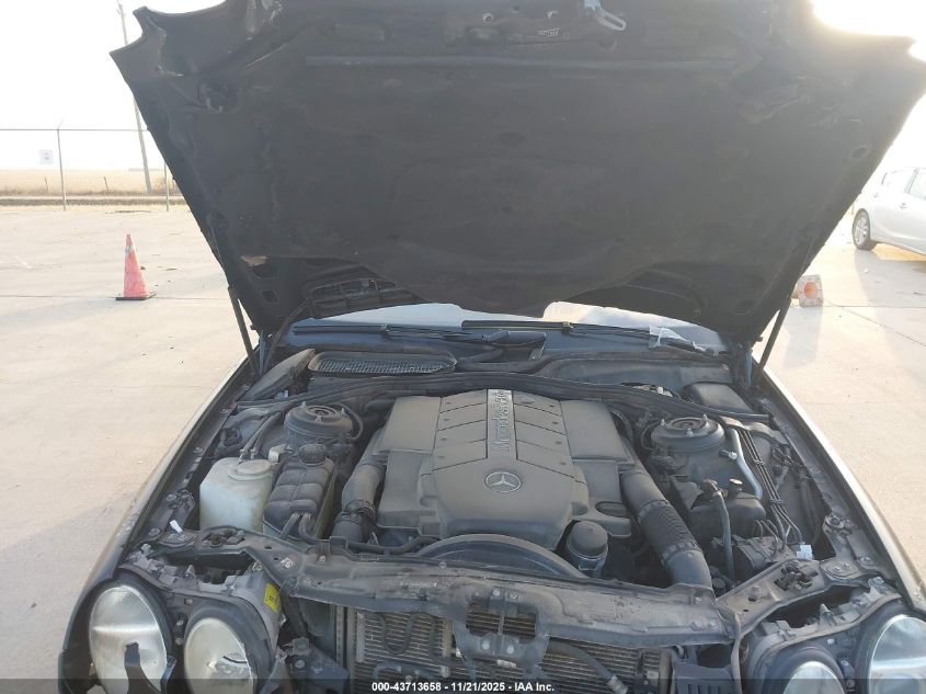 2003 Mercedes-Benz Cl 500 VIN: WDBPJ75J03A037603 Lot: 43713658