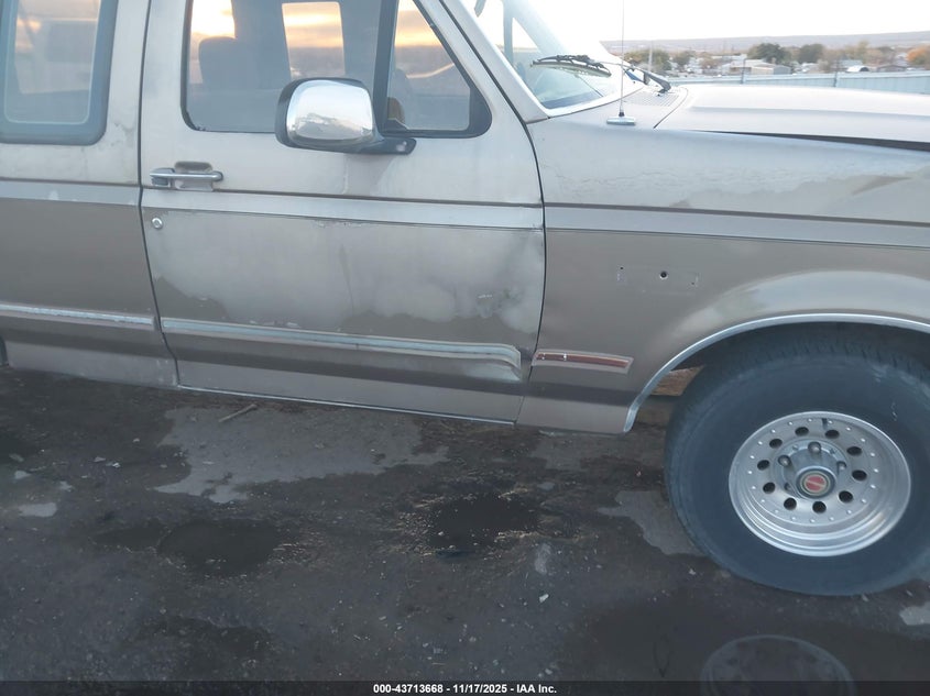 1992 Ford F150 VIN: 1FTEX15N8NKA30709 Lot: 43713668