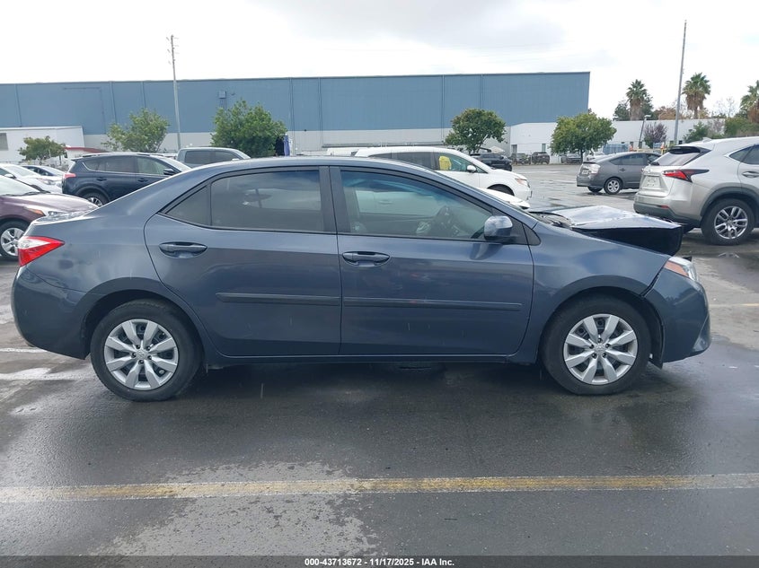 2016 Toyota Corolla Le VIN: 5YFBURHE5GP540221 Lot: 43713672