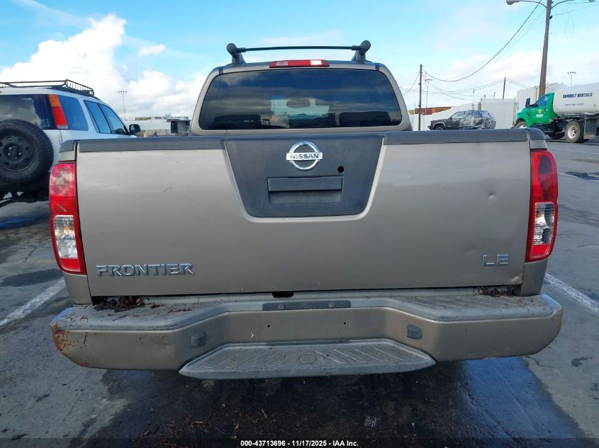 2007 Nissan Frontier Le VIN: 1N6AD09U87C405950 Lot: 43713696