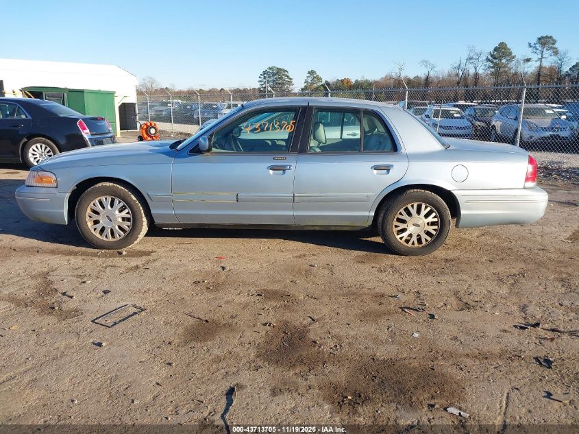 2003 Ford Crown Victoria Lx VIN: 2FAFP74W23X155075 Lot: 43713705