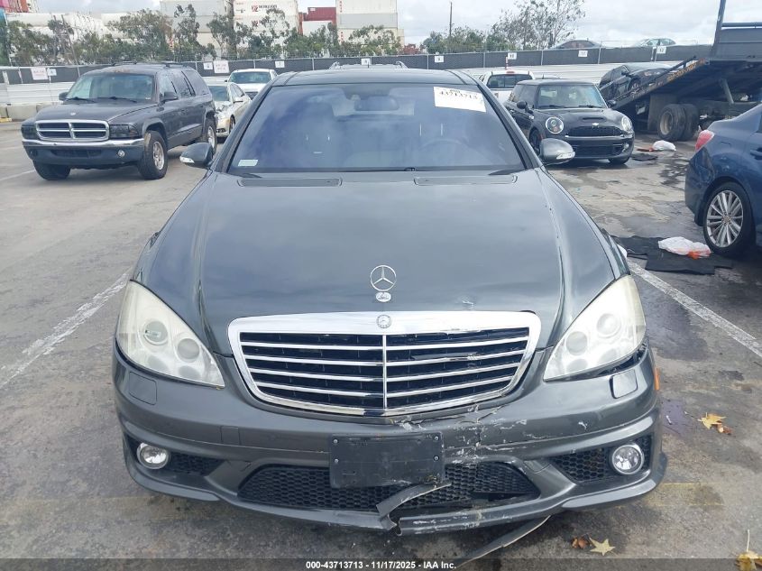 2008 Mercedes-Benz S 63 Amg VIN: WDDNG77X38A184391 Lot: 43713713