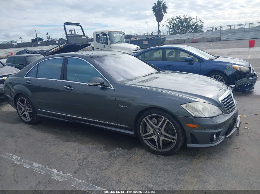 2008 Mercedes-Benz S 63 Amg VIN: WDDNG77X38A184391 Lot: 43713713