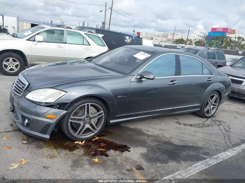 2008 Mercedes-Benz S 63 Amg VIN: WDDNG77X38A184391 Lot: 43713713