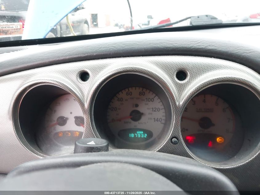 2003 Chrysler Pt Cruiser Gt VIN: 3C4FY78G43T637266 Lot: 43713725