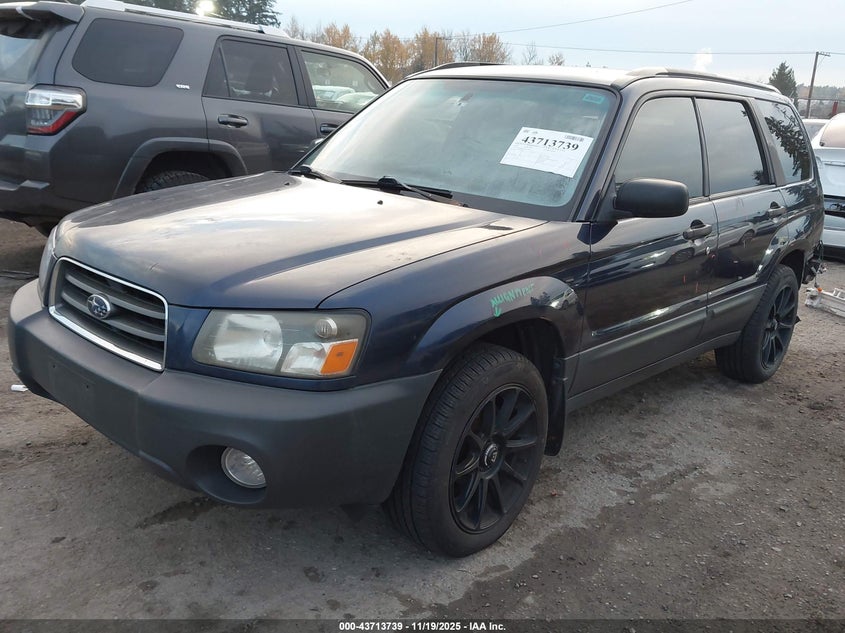 JF1SG63665H753652 2005 SUBARU FORESTER photo no. 2