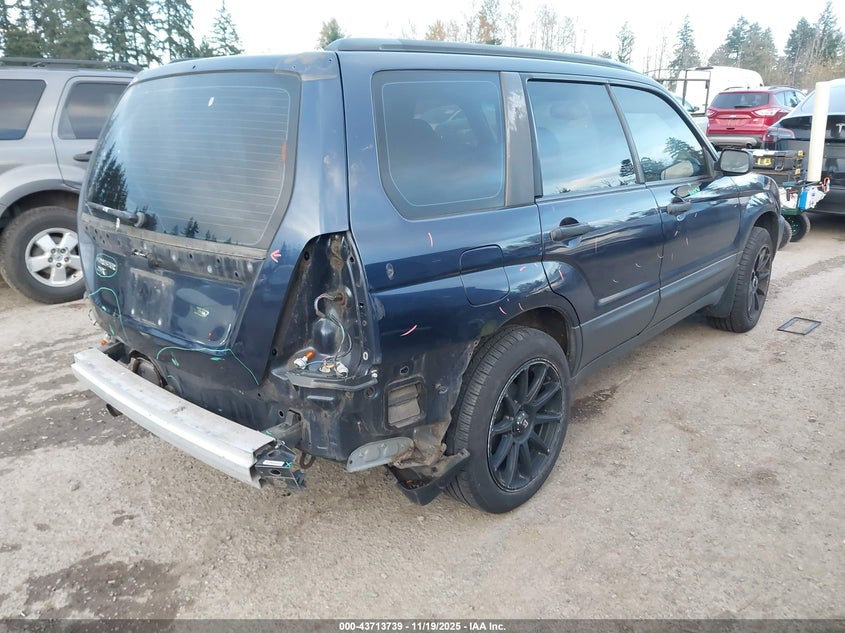 JF1SG63665H753652 2005 SUBARU FORESTER photo no. 4