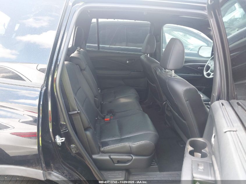 2021 Honda Passport 2Wd Ex-L VIN: 5FNYF7H52MB013916 Lot: 43713743