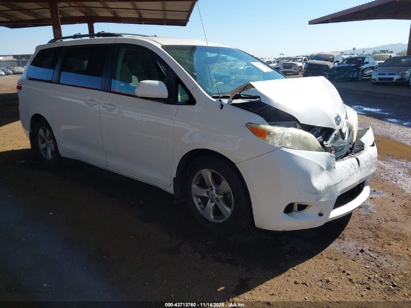 TOYOTA SIENNA LE V6 8 PASSENGER