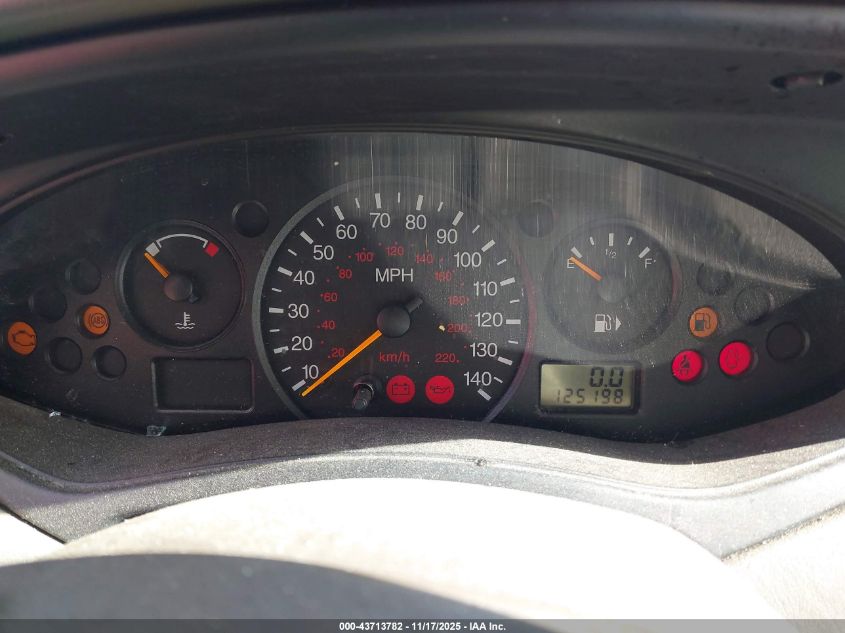 2001 Ford Focus Se VIN: 1FAHP36351W196734 Lot: 43713782