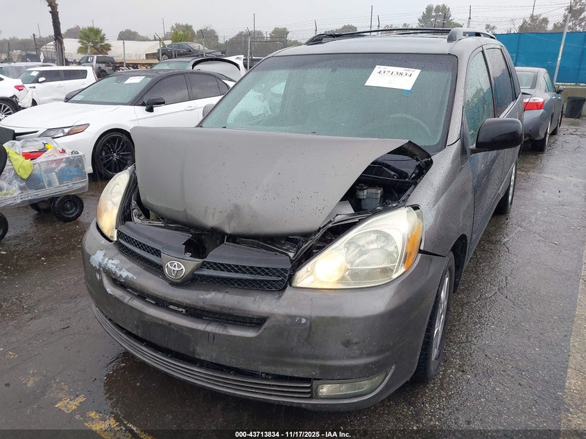 5TDZA22C25S240646 2005 TOYOTA SIENNA photo no. 2