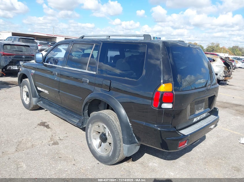 JA4LS31R61P032704 2001 MITSUBISHI MONTERO SPORT photo no. 3