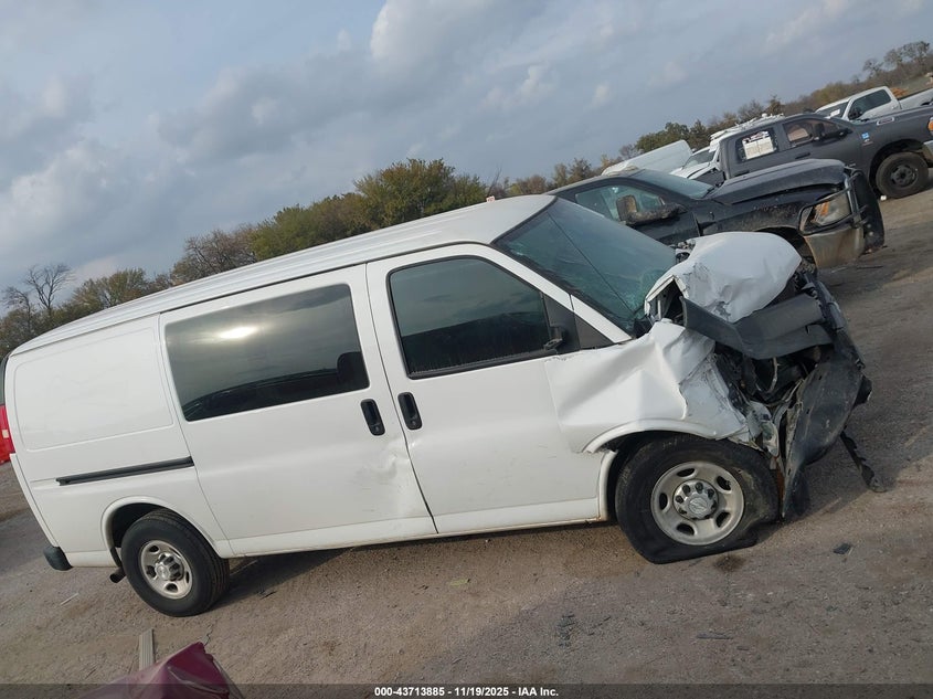 2016 Chevrolet Express 2500 Work Van VIN: 1GCWGAFF6G1278753 Lot: 43713885