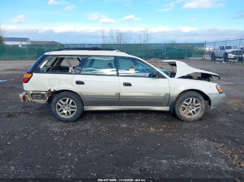 2004 Subaru Outback VIN: 4S3BH675947633230 Lot: 43713896