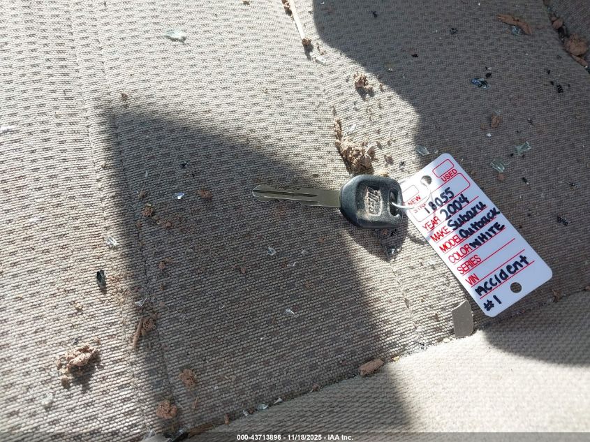 2004 Subaru Outback VIN: 4S3BH675947633230 Lot: 43713896