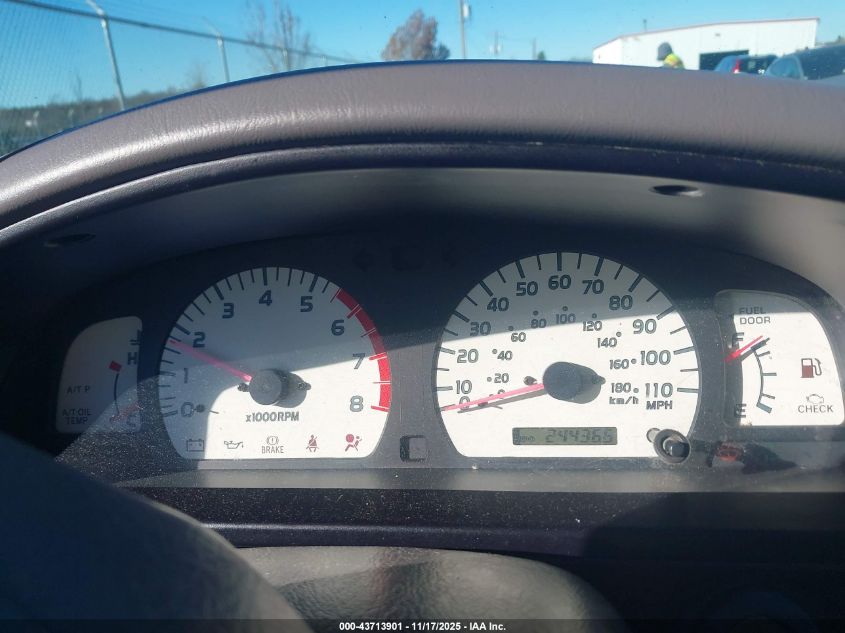 2001 Toyota Tacoma Base V6 VIN: 5TEHN72N91Z734661 Lot: 43713901