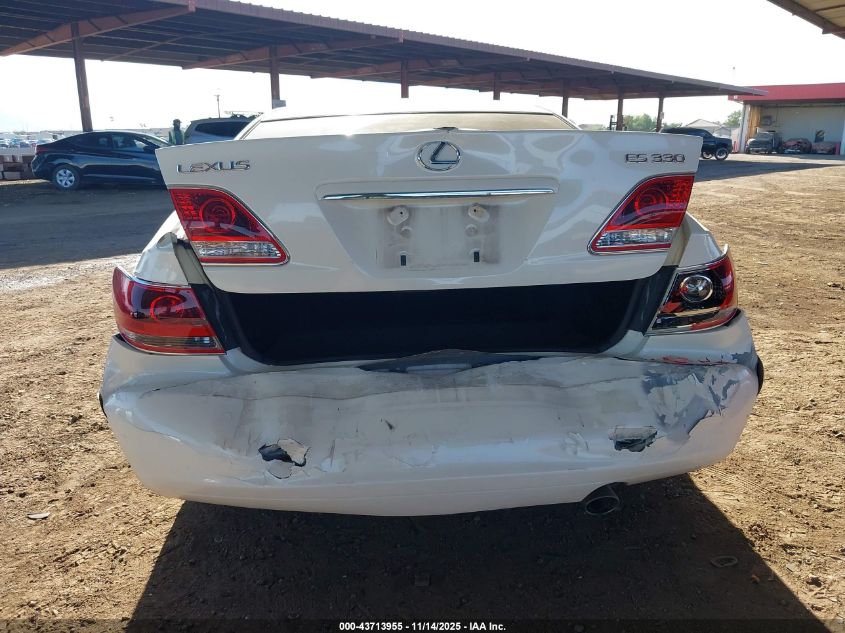 2005 Lexus Es 330 VIN: JTHBA30GX55140232 Lot: 43713955