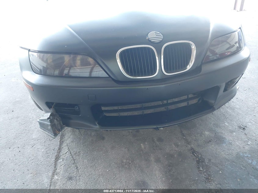 2001 BMW Z3 2.5I VIN: WBACN334X1LM00630 Lot: 43713984