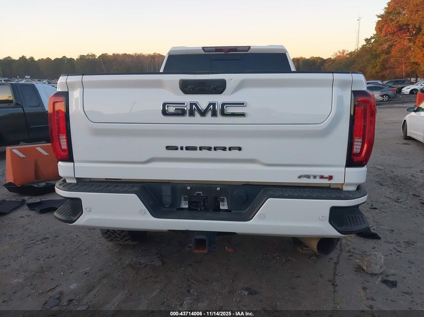 2020 GMC Sierra 2500Hd 4Wd Standard Bed At4 VIN: 1GT49PEY8LF345261 Lot: 43714006
