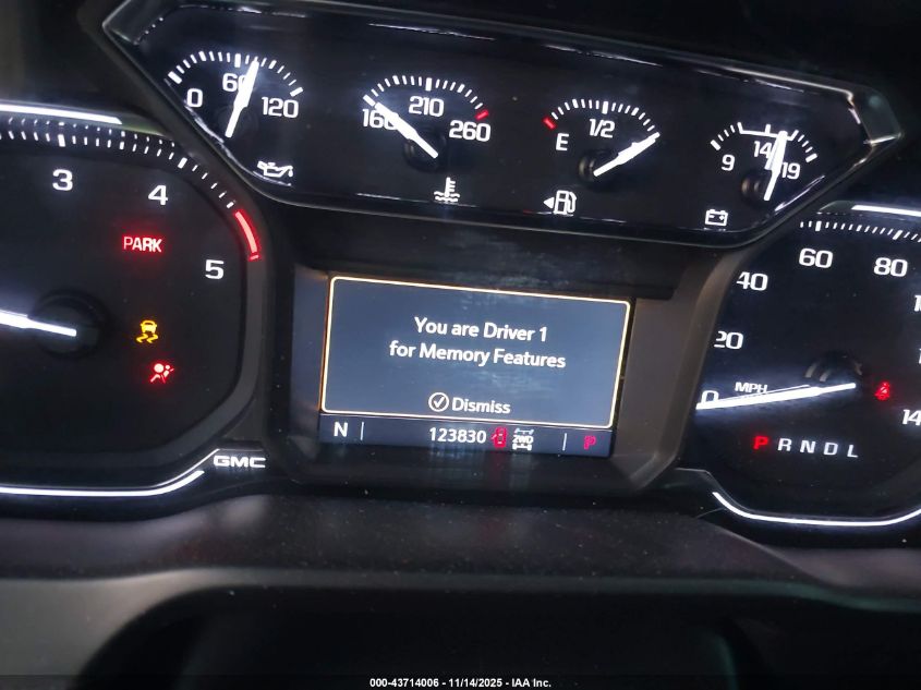 2020 GMC Sierra 2500Hd 4Wd Standard Bed At4 VIN: 1GT49PEY8LF345261 Lot: 43714006