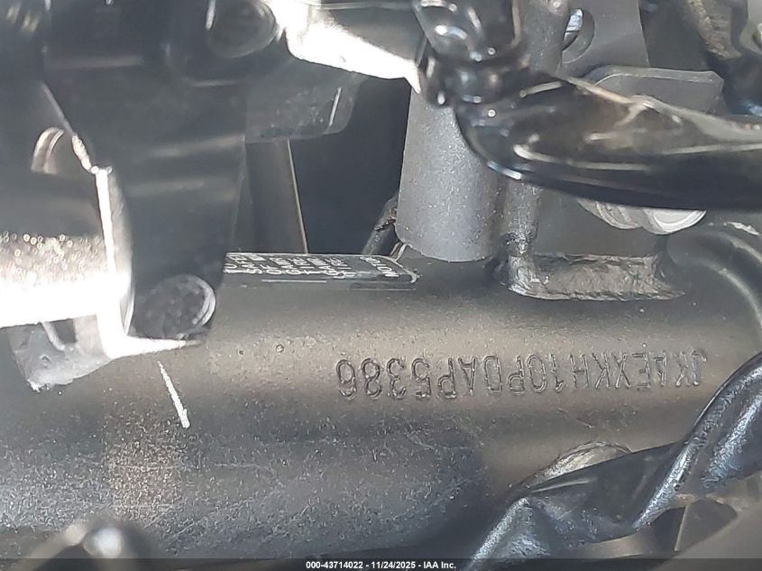 2023 Kawasaki Ex400 VIN: JKAEXKH10PDAP5386 Lot: 43714022