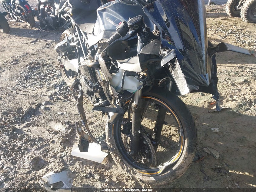 JKAEXKH10PDAP5386 2023 Kawasaki Ex400 auction photo 1