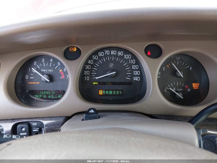 2004 Buick Lesabre Limited VIN: 1G4HR54K24U219635 Lot: 43714037