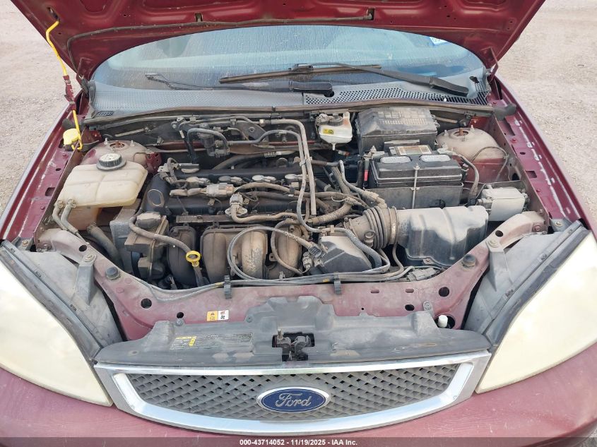 2006 Ford Focus Zx4 VIN: 1FAHP34N66W205114 Lot: 43714052