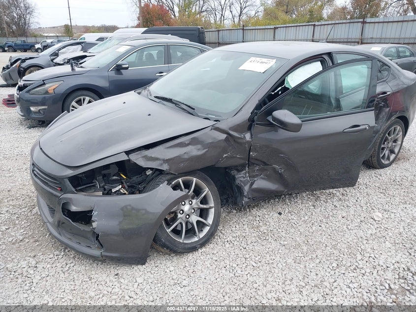 2014 Dodge Dart Sxt VIN: 1C3CDFBB4ED830827 Lot: 43714097