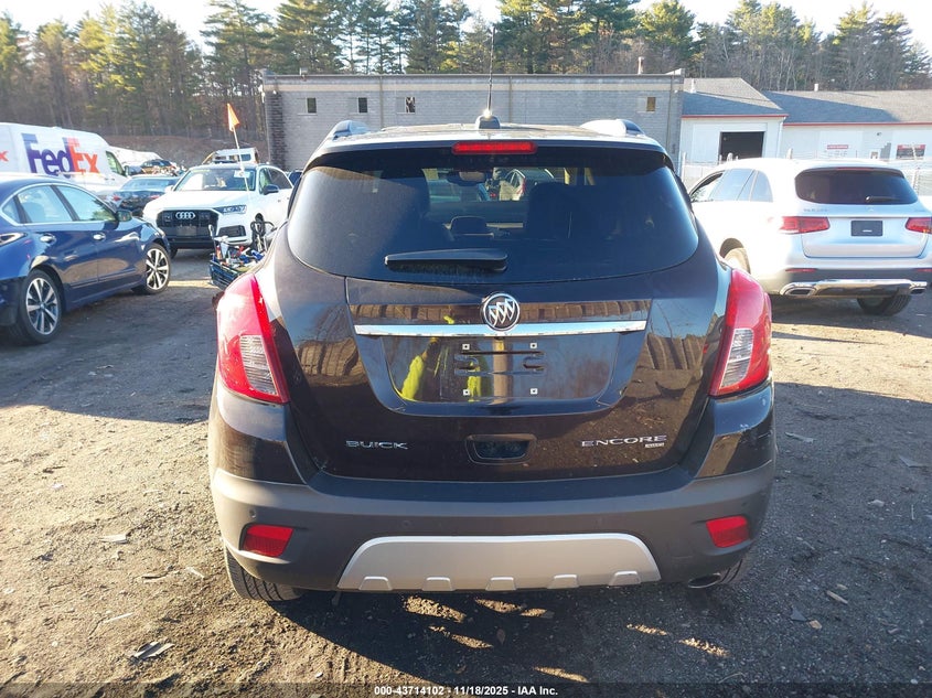 2016 Buick Encore Premium VIN: KL4CJHSB2GB654014 Lot: 43714102