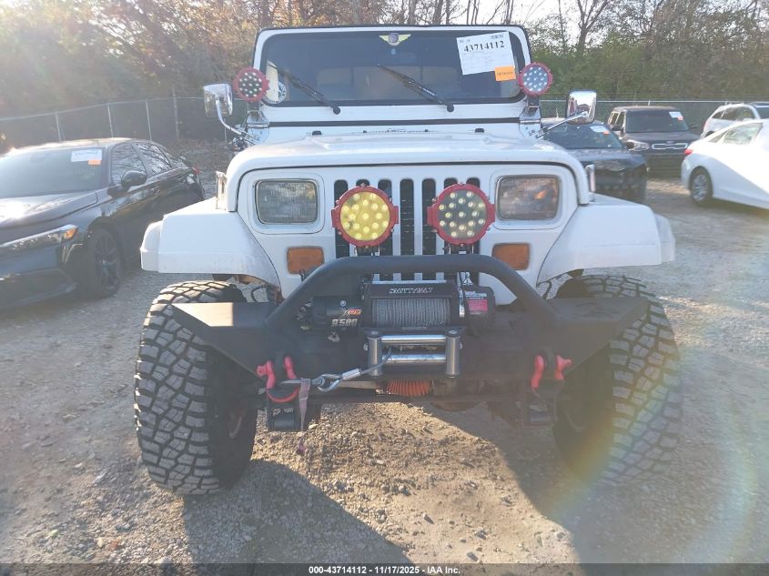 1995 Jeep Wrangler / Yj Se VIN: 1J4FY29S2SP290717 Lot: 43714112
