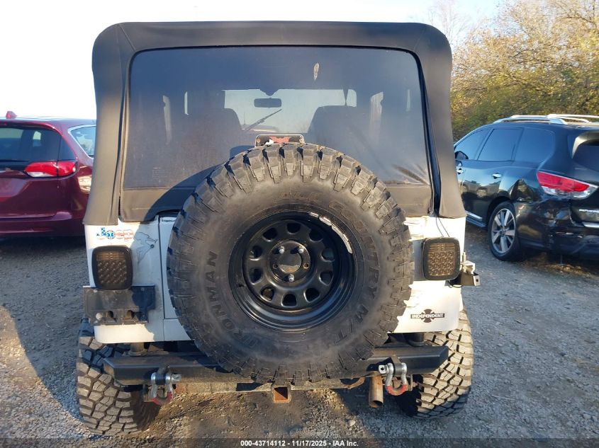 1995 Jeep Wrangler / Yj Se VIN: 1J4FY29S2SP290717 Lot: 43714112