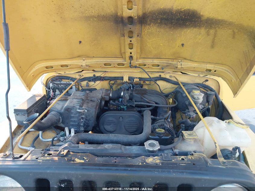 2004 Jeep Wrangler Se VIN: 1J4FA29104P770575 Lot: 43714118