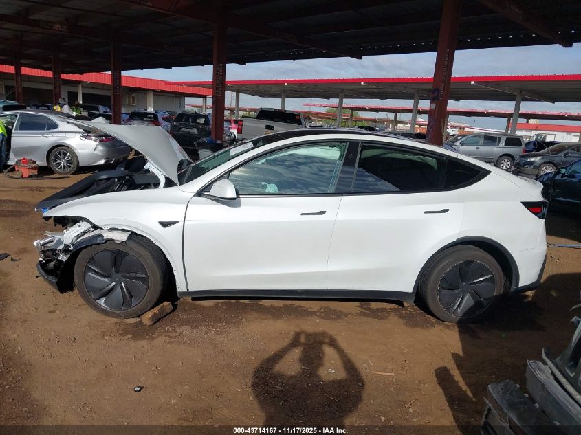 2026 Tesla Model Y Long Range Dual Motor All-Wheel Drive VIN: 7SAYGDED2TF383384 Lot: 43714167
