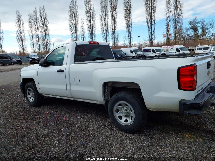 2014 Chevrolet Silverado 1500 Work Truck 1Wt VIN: 1GCNCPEH3EZ335907 Lot: 43714240