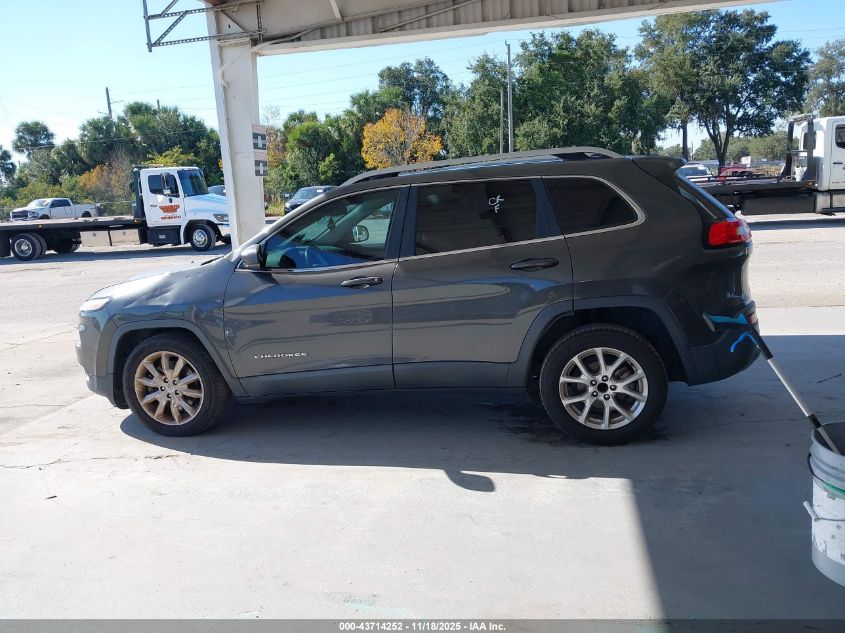 2016 Jeep Cherokee Limited VIN: 1C4PJLDBXGW347593 Lot: 43714252