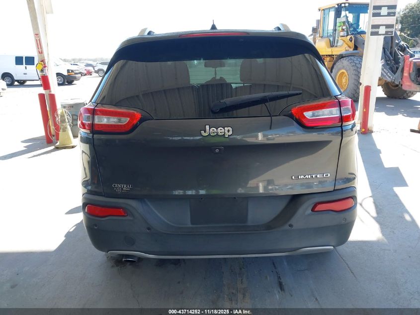 2016 Jeep Cherokee Limited VIN: 1C4PJLDBXGW347593 Lot: 43714252