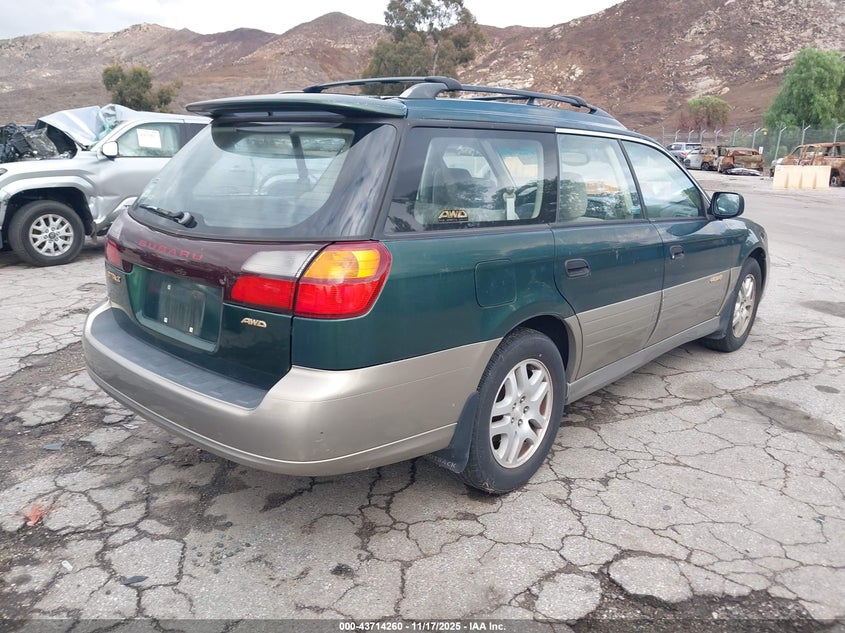 4S3BH675827646712 2002 SUBARU OUTBACK photo no. 4