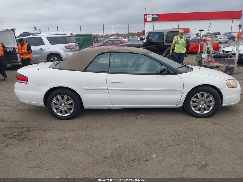 2005 Chrysler Sebring Limited VIN: 1C3EL65R45N705244 Lot: 43714261
