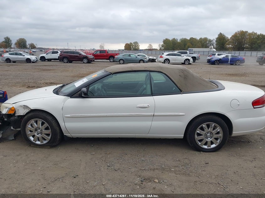 2005 Chrysler Sebring Limited VIN: 1C3EL65R45N705244 Lot: 43714261