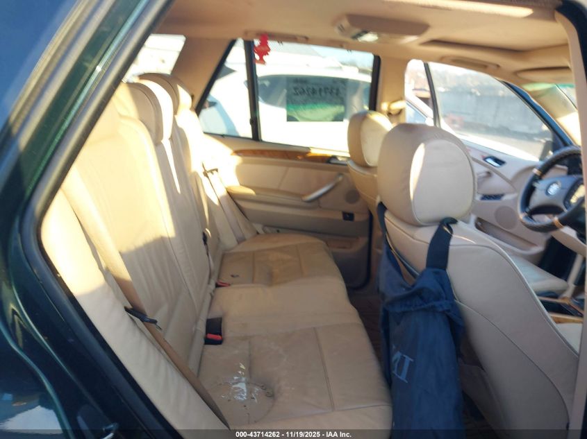 2002 BMW X5 4.4I VIN: 5UXFB33512LH31469 Lot: 43714262