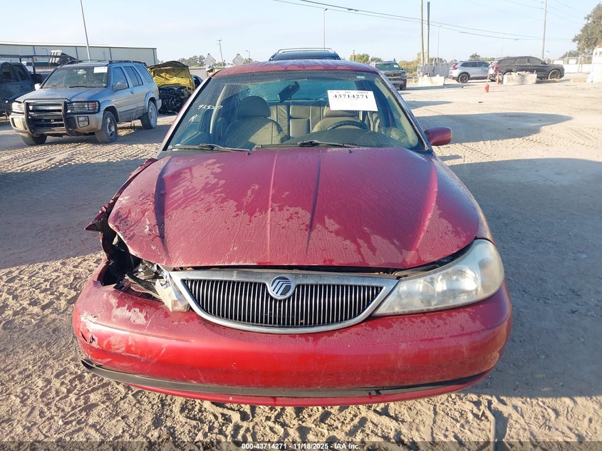 1999 Mercury Mystique Ls VIN: 1MEFM66L8XK608607 Lot: 43714271