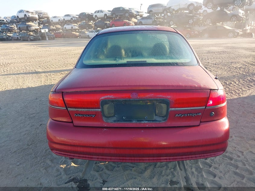 1999 Mercury Mystique Ls VIN: 1MEFM66L8XK608607 Lot: 43714271