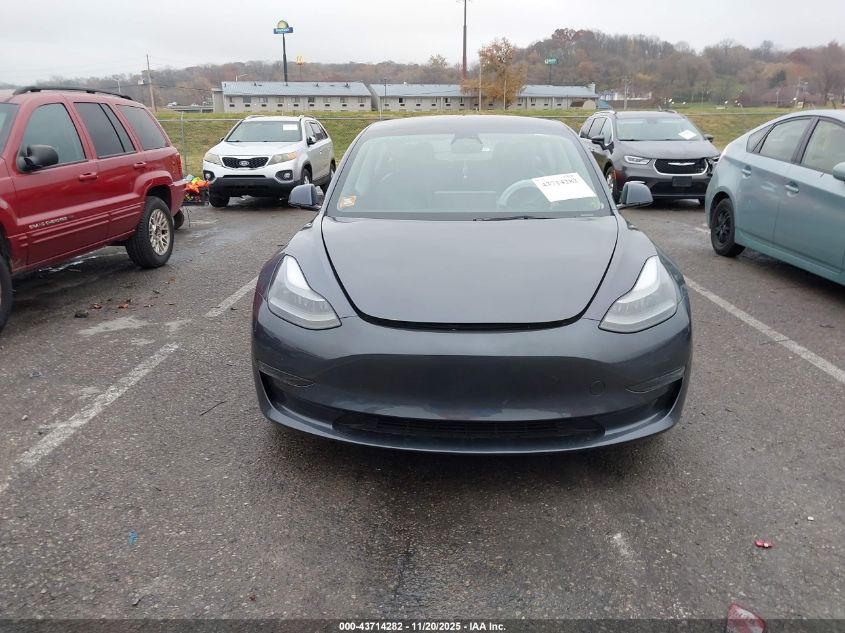 2023 Tesla Model 3 Rear-Wheel Drive VIN: 5YJ3E1EA8PF656299 Lot: 43714282