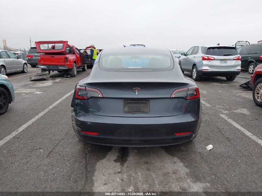 2023 Tesla Model 3 Rear-Wheel Drive VIN: 5YJ3E1EA8PF656299 Lot: 43714282