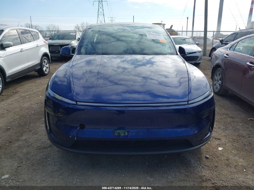 2026 Tesla Model Y Long Range Dual Motor All-Wheel Drive/Long Range Launch Series VIN: 7SAYGDEE2TA449826 Lot: 43714289