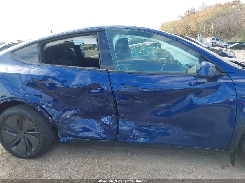 2026 Tesla Model Y Long Range Dual Motor All-Wheel Drive/Long Range Launch Series VIN: 7SAYGDEE2TA449826 Lot: 43714289